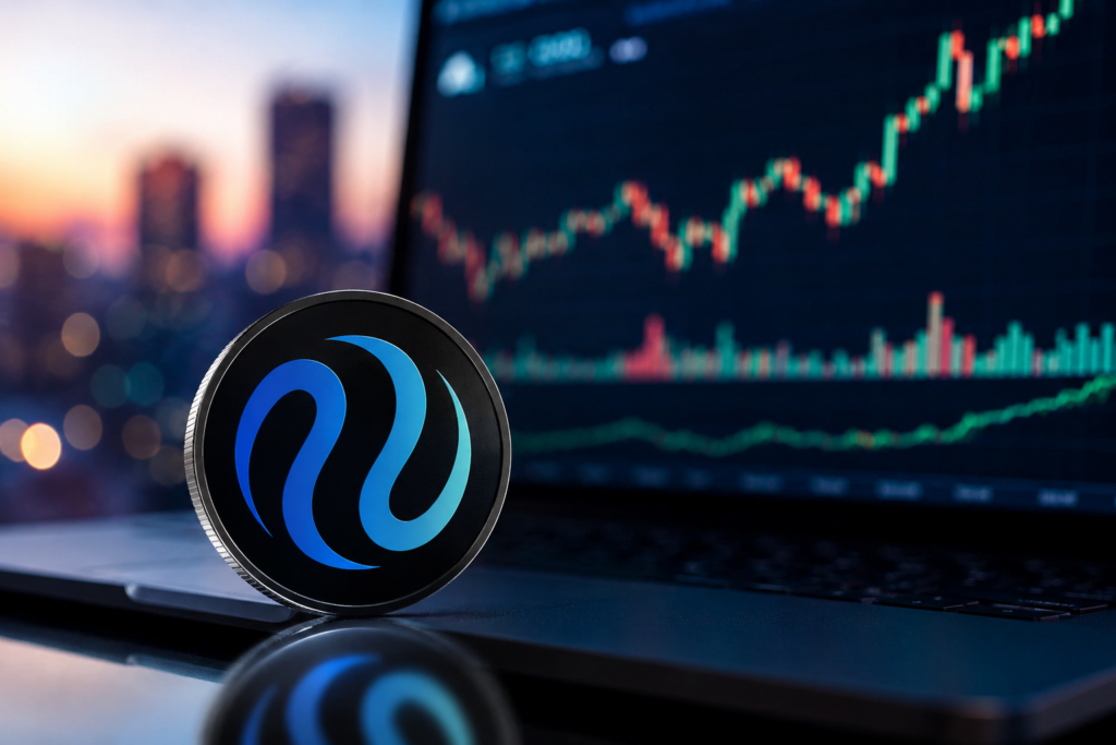 Crypto market rally: Why BTC and altcoins like Ethena, Injective,VeChain are rising Injective INJ token displayed beside a rising crypto candlestick chart